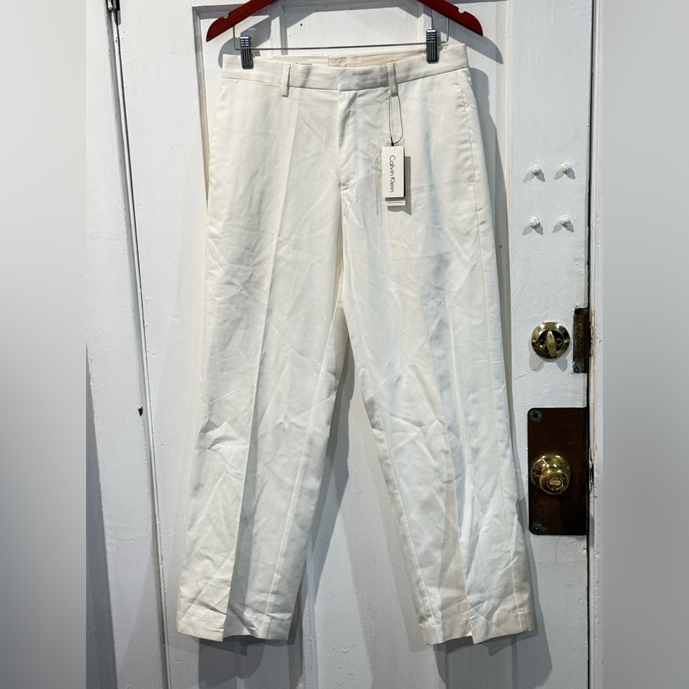 Calvin Klein White Men's Pants